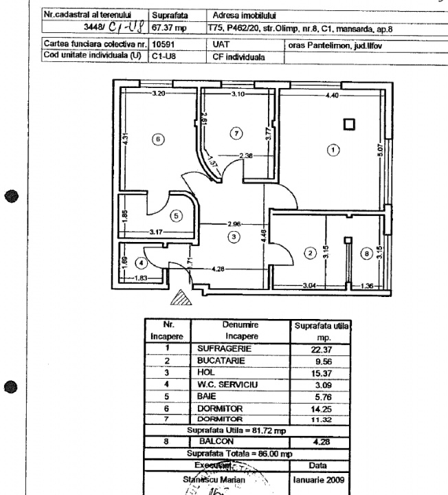 Apartament De Vanzare Pantelimon